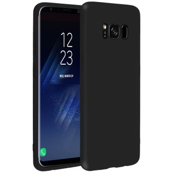 Carcasa Samsung Galaxy S8 Forcell Soft Touch Silicona – Negro