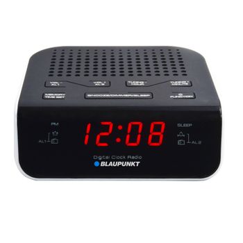 Radiodespertador Reloj Digital Pantalla Lcd Grande Alarma