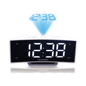 Despertador Reloj Usb Fm Proyección De Hora Digital Alarma