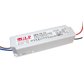 Fuente De Alimentación Estanca 12v Dc - 75w  - Ip67 - Glp