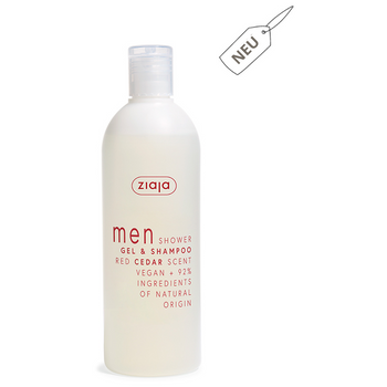 Ziaja Men Gel De Ducha Y Champú Red Cedar 400 Ml