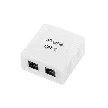 Conector Rj45 Categoría 6 Utp Lanberg Ou6-0002-w