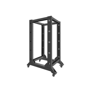 Armario Lanberg Abierto Rack 19" 22u 600x800 Negro