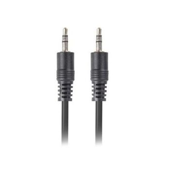 Cable Estéreo Lanberg Ca-mjmj-10cc-0030-bk Jack 3.5mm Macho