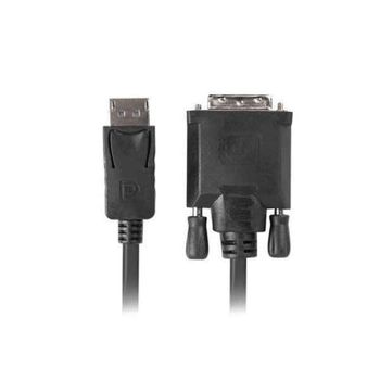 Cable Displayport Lanberg Ca-dpdv-10cu-0018-bk Negro