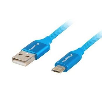 Cable Usb Lanberg Ca-usbm-20cu-0018-bl - Conectores Usb A A