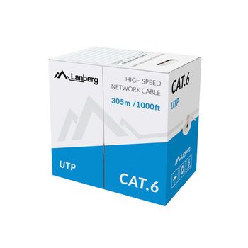 Cable Ethernet Lan Lanberg Gris 305 M