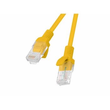 Cable De Red Rígido Utp Categoría 6 Lanberg Pcu6-10cc-0025-o Naranja 0,25 M