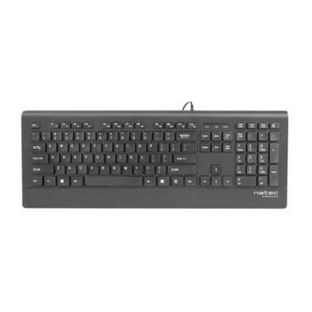 Teclado Natec Barracuda Slim Negro