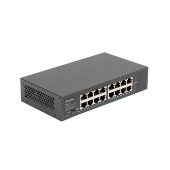 Switch Lanberg 16 Puertos Gigabit Ethernet Rack 10"/19"