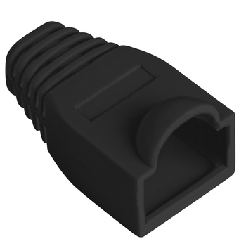 Lanberg - Cubierta De Goma Lanberg Para Conector Rj45 De Color Negro Pack De 100uds Rp15600