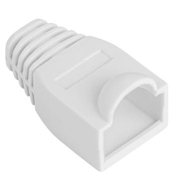 Lanberg - Cubierta De Goma Lanberg Para Conector Rj45 De Color Blanco Pack De 100uds Rp15700