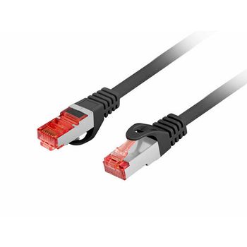 Cable De Red Rígido Utp Categoría 6 Lanberg Pcf6-10cu-0025-bk