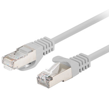 Lanberg - Pack De 10 De Cable De Red Ethernet Cat. 6 Ftp De 0,5 M De Color Gris Pcf6-20cc-0050-s Ru27100