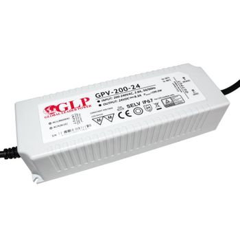 Fuente De Alimentación Estanca 200w 24v Ip67- Glp