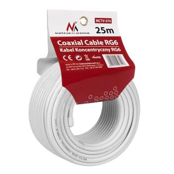 Cable Cable Coaxial Satélital Con Diámetro De 1,0 M Ccs Rg6