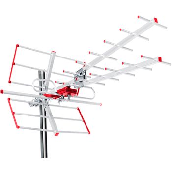 Antena Direccional Dvb-t2 Hevc Filtro Lh Mux8 Vhf Activ