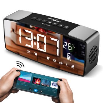 Radio Reloj De 2200 Mah Bluetooth 4.2 Fm