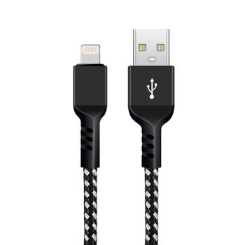 Cable De Carga Usb A Lightning Carga Rápida 1m