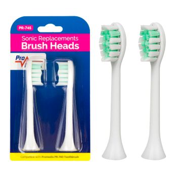 Cepillos De Dientes Pepuesto Para Promedix Pr-740 Blanco