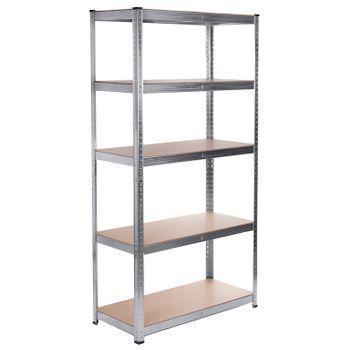 Estantería Metálica Galvanizada Catter House Nils Solid 90 - 70x30x90 Cm  Con 3 Baldas De Acero Galvanizado Soporta Hasta 150 Kg con Ofertas en  Carrefour