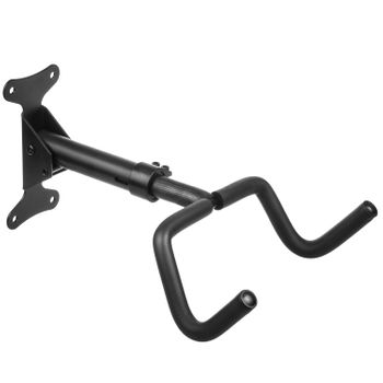 Soporte De Pared Para Bicicletas Portabicicletas Horizontal Ajustable Ganchos De Acero Carga Máx. 30 Kg