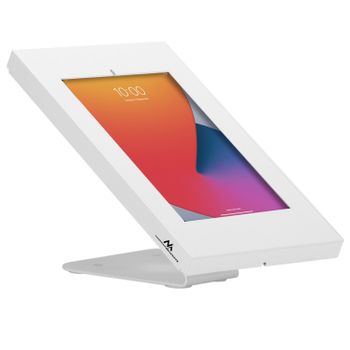 Soporte Para Tablet Con Protección Antirrobo Para Pared O Mesa 9,7"-11" Color Blanco