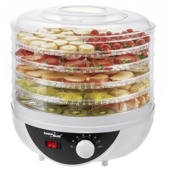 Secador De Hongos Verduras Y Frutas 250w Extra Silencioso 5 Tamices Gb195