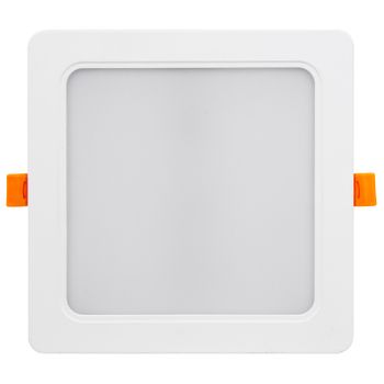 Panel Led De Techo Montaje Empotrado Slim 18w Blanco Neutro 4000k 170*170*26mm 1900lm