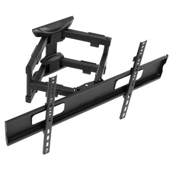 Soporte Maclean Para Tv O Monitor, Vesa Máx. 600x400, Plano, Distancia De La Pared 41-475mm, 37-80", 50kg, Negro, Mc-832a