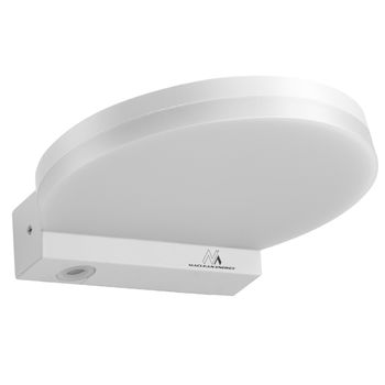 Maclean Mce346 W Lámpara Led, Blanca, 15w, Ip65, 1300lm, Blanco Neutro (4000k)