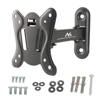 Maclean Mc-416 Soporte Para Tv O Monitor, Soporte De Pared Para Pantallas De 13-32", Máx. Vesa 100x100, Carga Máx. 30kg