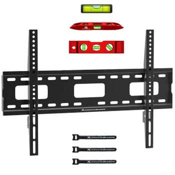 Maclean Mc-419 Soporte Para Tv, Soprte De Pared Para Pantallas De 32-100", Máx. Vesa 600x400, Carga Máx. 80kg