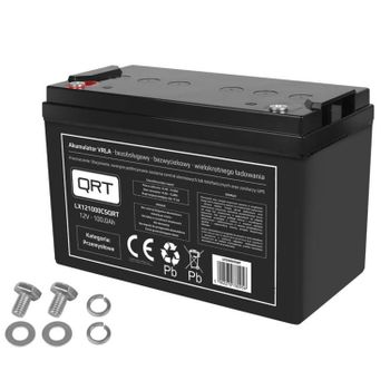 Batería De Gel Agm De 12 V 100 Ah Sin Mantenimiento Lx121000