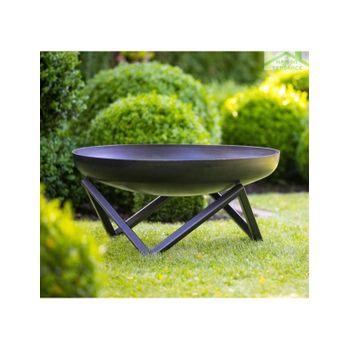 Brasero De Jardin Santiago 70 Cm En Acier Naturel