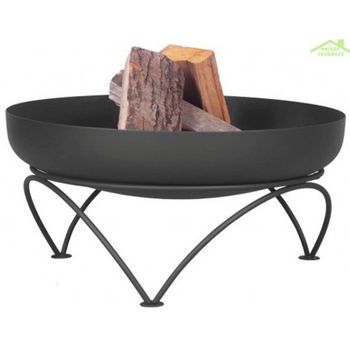 Brasero De Jardin Vilany 60 Cm En Acier Noir