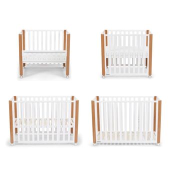 Trona De Madera Para Bebé Enock White Wood De Kinderkraft con Ofertas en  Carrefour