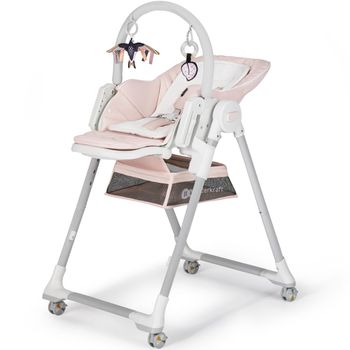 Trona Para Bebé 2 En 1 Lastree Rosa De Kinderkraft