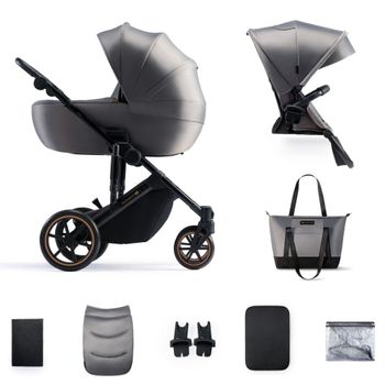 Carrito De Bebé 2 En 1 Prime 2 Hasta 22 Kg Shadow Grey