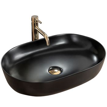 Lavabo Sobre Encimera Rea Cleo Black Mat