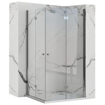 Angular De Ducha Puerta Plegable + Puerta Corredera S300 Con Decorado 65 Cm  con Ofertas en Carrefour