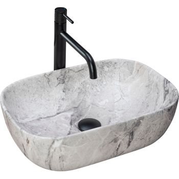 Lavabo Sobre Encimera Rea Livia Stone