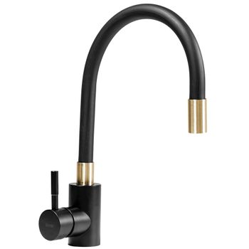 Grifo Para Cocina Rea Clever Black/gold