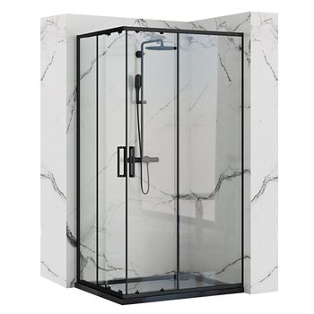 Mampara De Bañera Abatible 2 Hojas Plegable 100x140cm Aica con Ofertas en  Carrefour