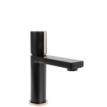 Grifo De Lavabo Rea Icon Black Gold Low