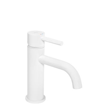 Grifo De Lavabo Rea Lungo Gold White Low