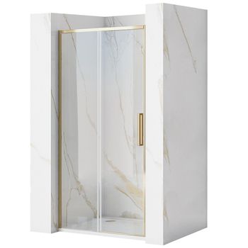 Puerta De Ducha Rea Rapid Slide Gold 150