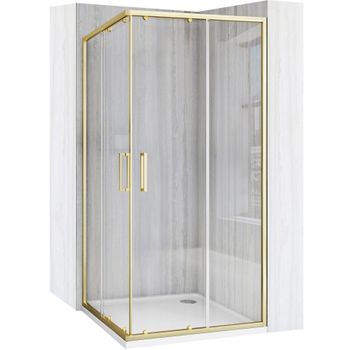 Cabina De Ducha Rea City 90x90 Gold