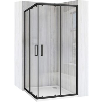 Cabina De Ducha Rea City 90x90 Black