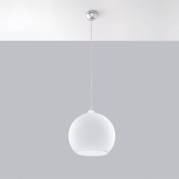 Lámpara De Techo Ball Colgante Blanco Ø30 Cm